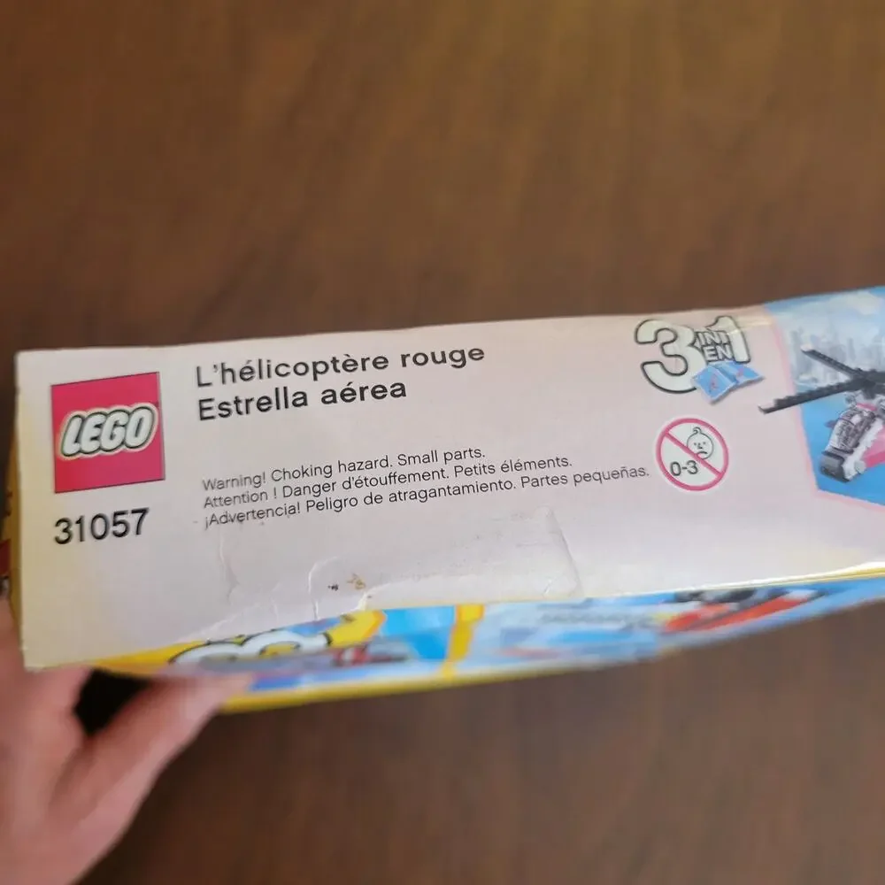 LEGO Creator Air Blazer 31057 Kids New 3-in-1 Helicopter Seaplane Set New sealed